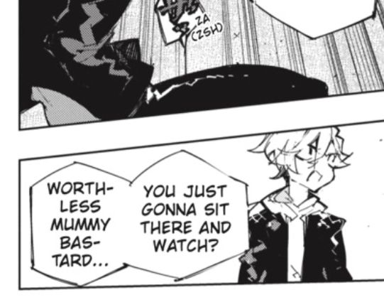 Jeongguk255's tweet photo. I miss when Chuuya used to call Dazai a mummy bastard. https://t.co/cXNp4NWqh8