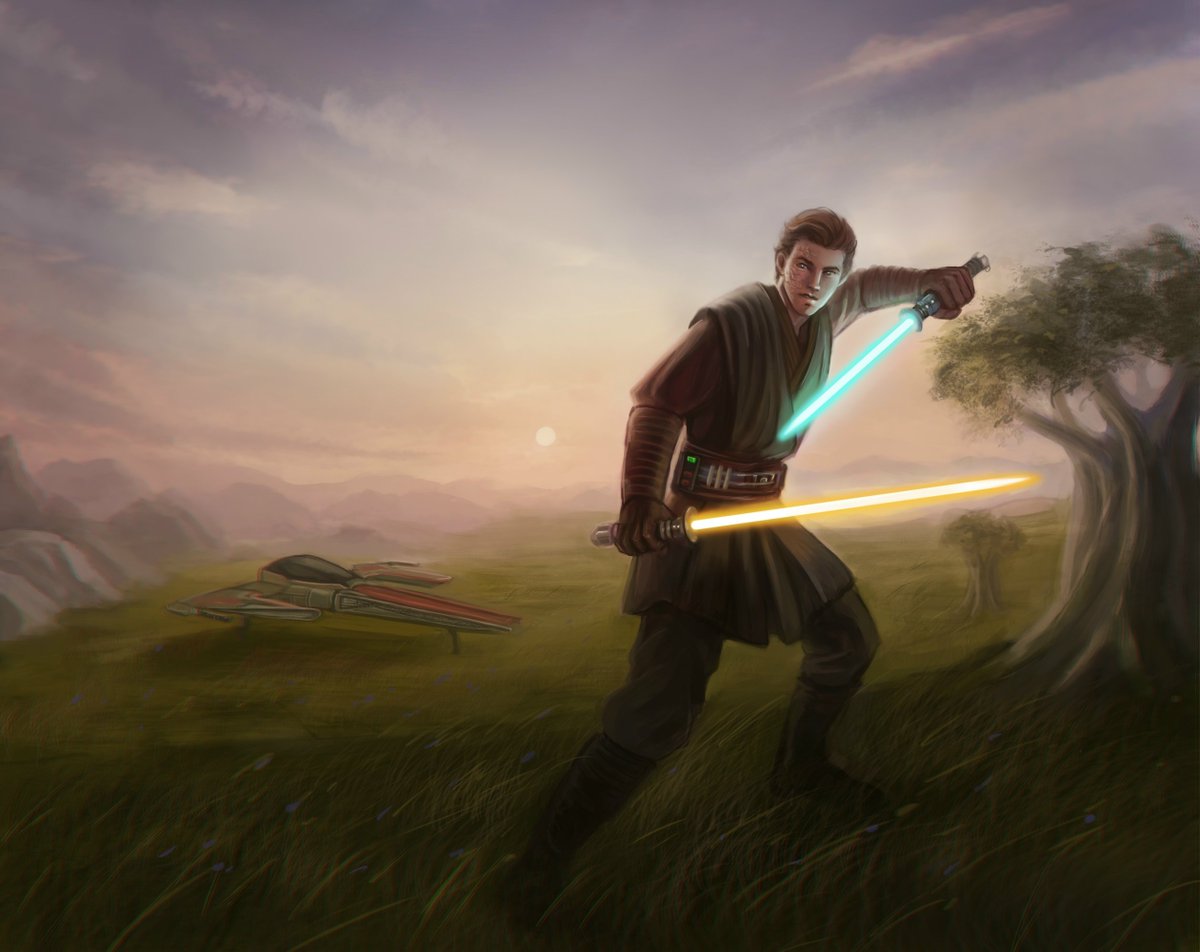 ArtMairon's tweet photo. A comm with jedi training in Dantooine plaines 🌄
#swtor #oc #jedi https://t.co/91V4AL9CoS