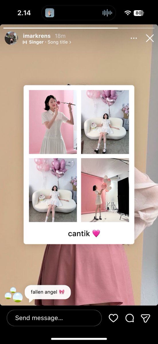 todaisya's tweet photo. 🆕 instagram polaroid template~
more preview &amp; cara beli ada di quoted tweet <33
— 300+ templates IDR 20k🧣

# ig story lockscreen apple music spotify bumble findmy email tiktok bereal etc for writing purpose https://t.co/HOSVRxMt6X