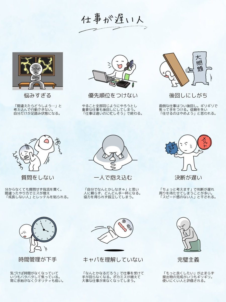 shift_Yassan205's tweet photo. これ続けると「シゴデキナイ」一直線。 https://t.co/ICkW1auM1L