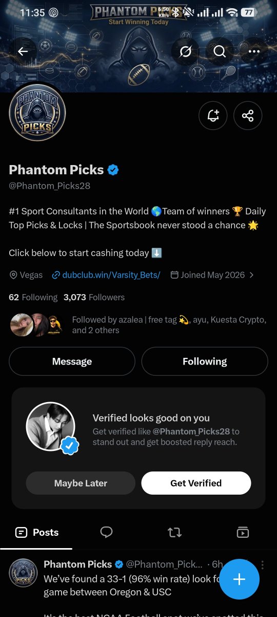 _wzilvrs's tweet photo. @AFCryptoX @Phantom_Picks28 done thank youu

PhantomPicks https://t.co/JHe8MlTrHu