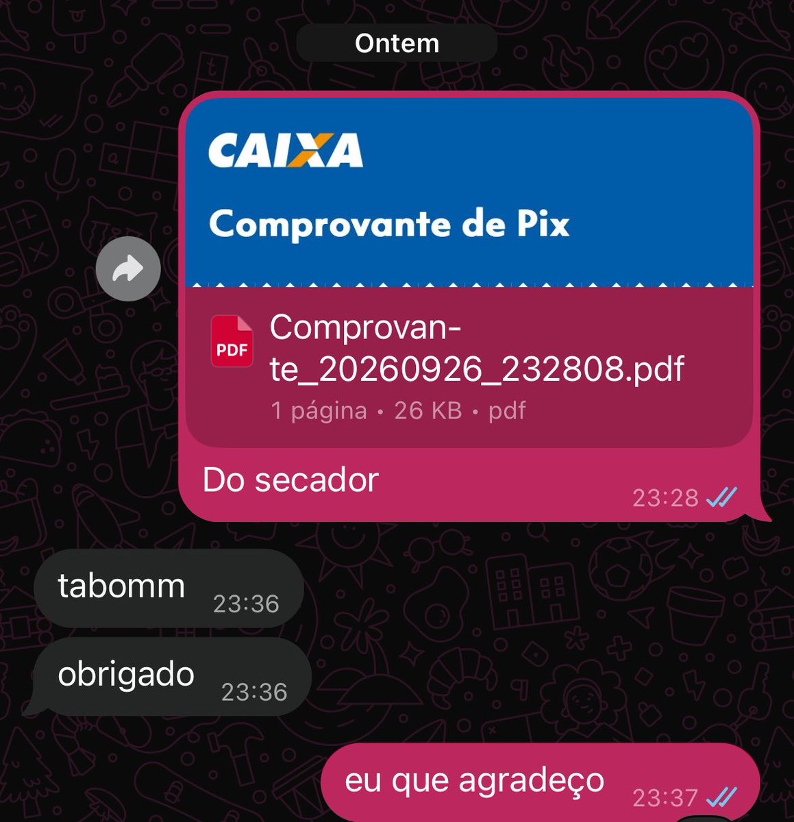hoffymann_'s tweet photo. Agr todo mês vou ter q mandar mensagem pro meu ex mandando o comprovante das coisas, eh tipo relação de guarda compartilhada https://t.co/am90JGAS6U