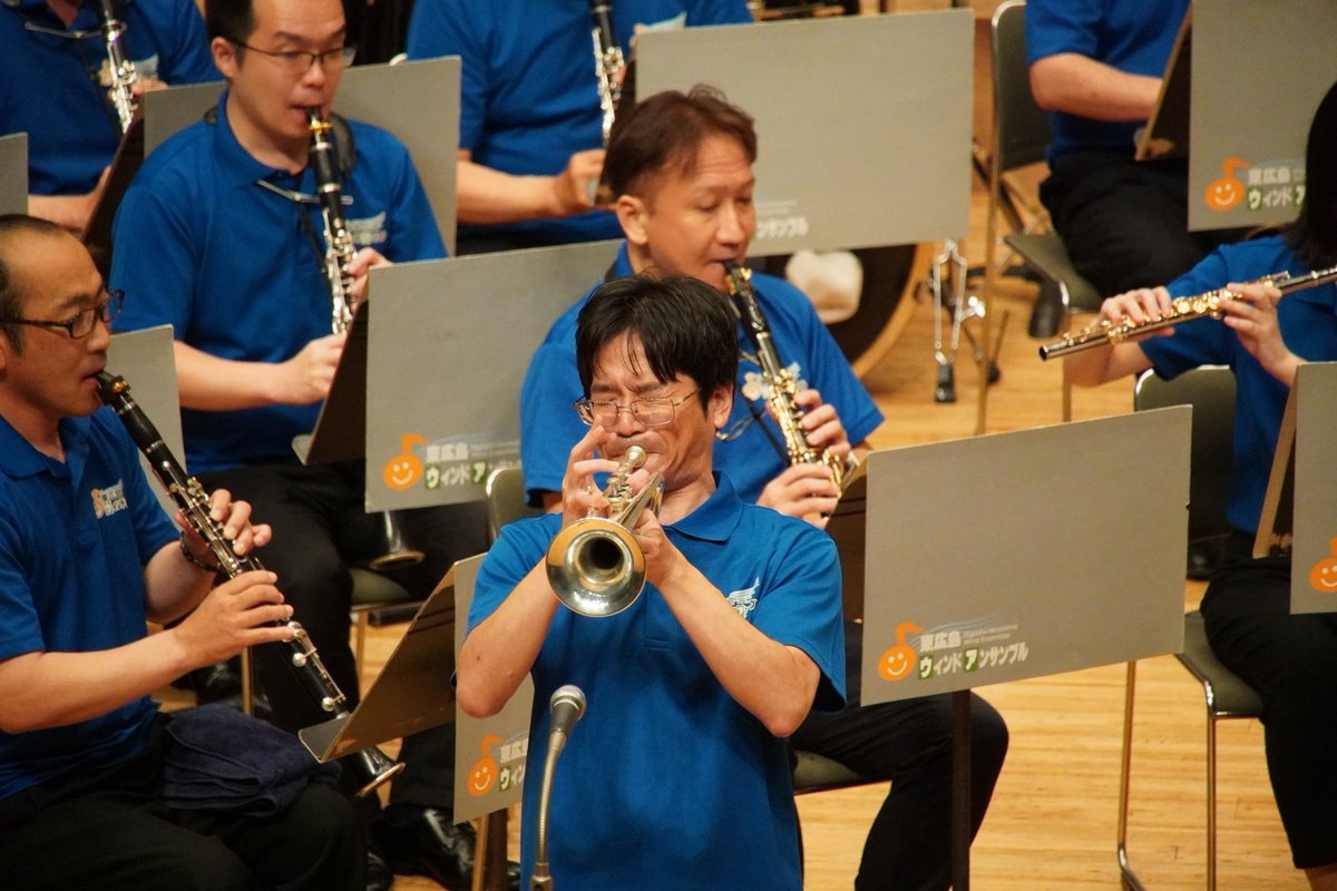 Hh_WindEnsemble's tweet photo. バンドフェスティバル振り返り✨️

いろいろな団体の演奏を聴いて、それぞれの音色や音楽づくりに刺激をもらった一日でした。

久しぶりに他の団員の方々とも会えて、近況を話したり音楽の話をしたり。こうして音楽を通して人とつながれる時間は、やっぱりいいなと感じます。 https://t.co/X8Hk7Cs6er