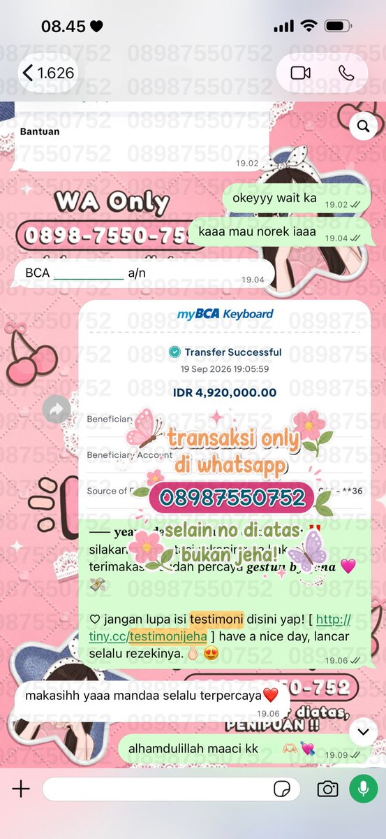 125Kepin's tweet photo. LIMIT ADA, TAPI BUTUH CASH? 🎀
langsung cairin aja di sini beb! 🫧 aku bantu proses cepat, aman &amp; gapake ribet ♡

୨୧ 4.5OO+ proof
୨୧ banyak paylater tersedia
୨୧ fee bersahabat
୨୧ fast transfer < 5 menit ✨

t. gestun kredivo indodana spaylater ttpaylater dll. https://t.co/EDqWruxuDW