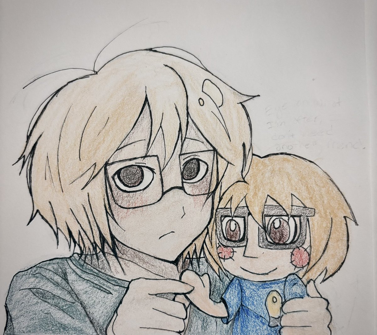 scleraline's tweet photo. messed up on this SO bad just trying to get it done 😭😭 the lineart with the pen BRO #factattackadventures https://t.co/1412f3nBjG