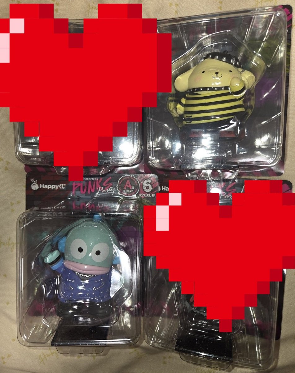 ranran_138's tweet photo. Happyくじ　ハッピーくじ　サンリオ
 Sanrio characters PUNKS Party
 〜Halloween2026〜 【交換】

譲→A賞
ポムポムプリン
ハンギョドン

求→A賞　クロミ>あひるのペックル

都内(池袋、他応相談)手渡しで、できればまとめて交換希望。
検索からもお気軽にどうぞ。 https://t.co/RWL1l1MSX7
