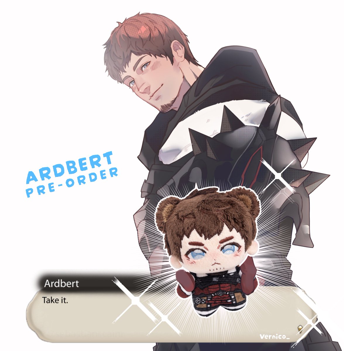 vernico_'s tweet photo. THE ARDBERT PLUSHIE PREORDER IS LIVE! 
The campaign will last approx. 3 weeks. Those who pledged for the petition please check your emails for a $5.99 credit code and to receive the free gift! Order link below. https://t.co/quzDFDK3ZH