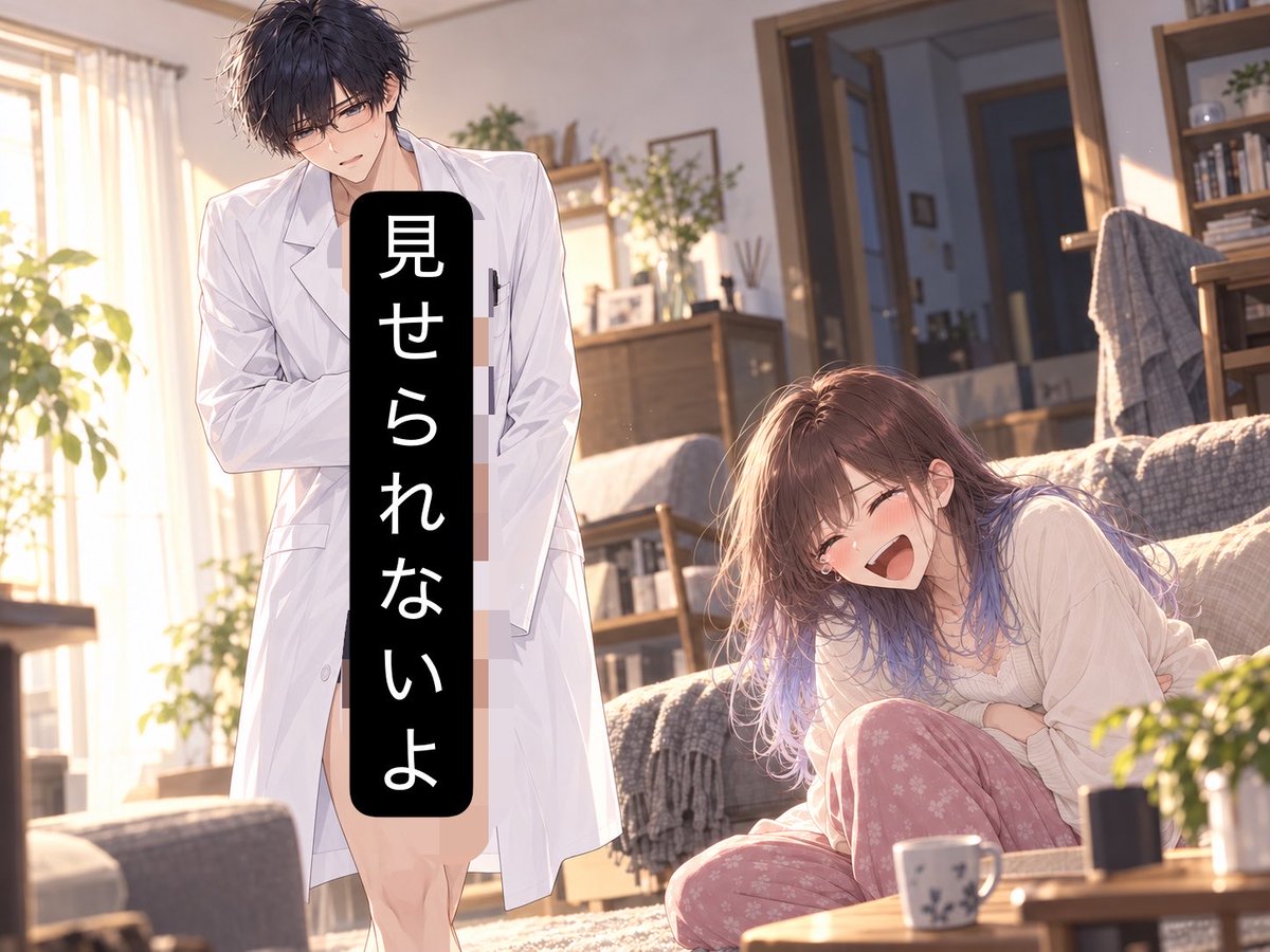 AriAo1030's tweet photo. おそようございます。
今朝は珍しく青さん寝ぼけてた。
彼の尊厳のためにモザイク…
モザイクかけても貫通するな…

パンイチ白衣だった。
死ぬほど笑った。
あと今日仕事休みやん。

などという妄想をして楽しんだ朝でした☀️ https://t.co/RLTeQOlPpg