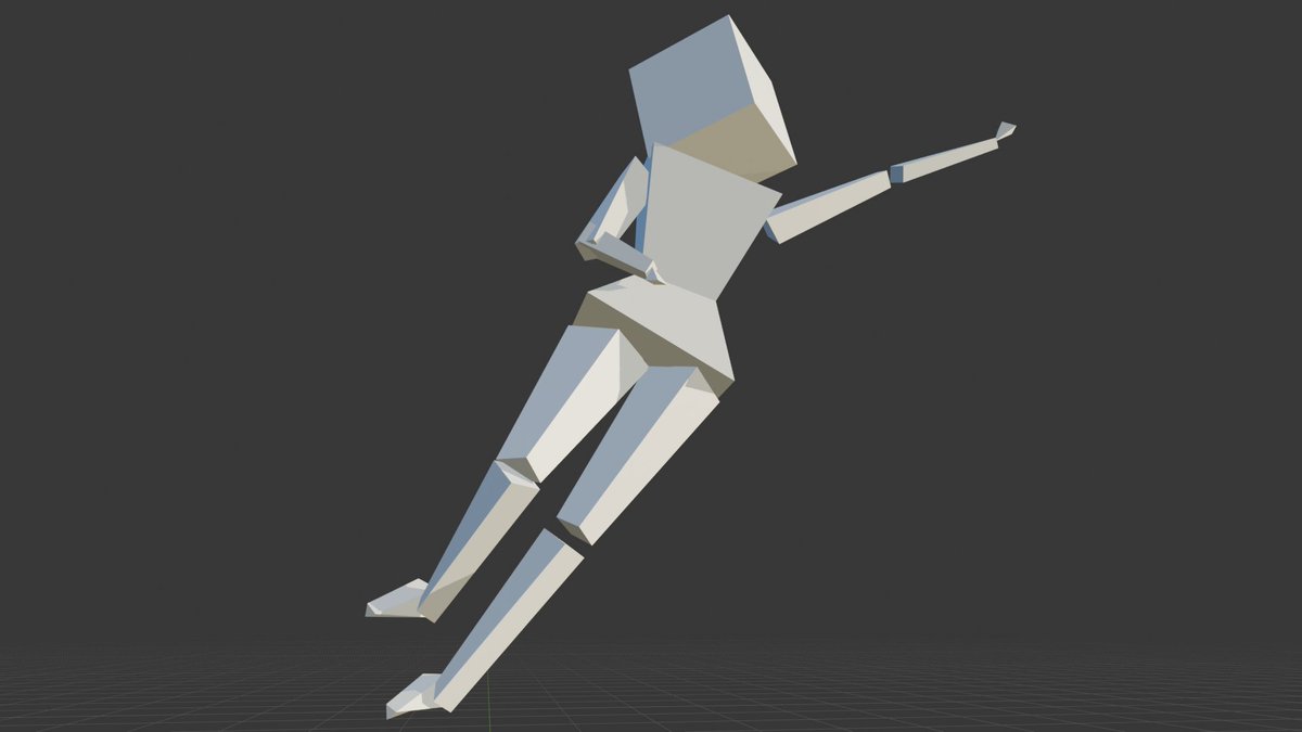 SpongeBobModder's tweet photo. Learning #Blender and #Modeling, I think she looks cuter without joints https://t.co/XZzOTRiH8b