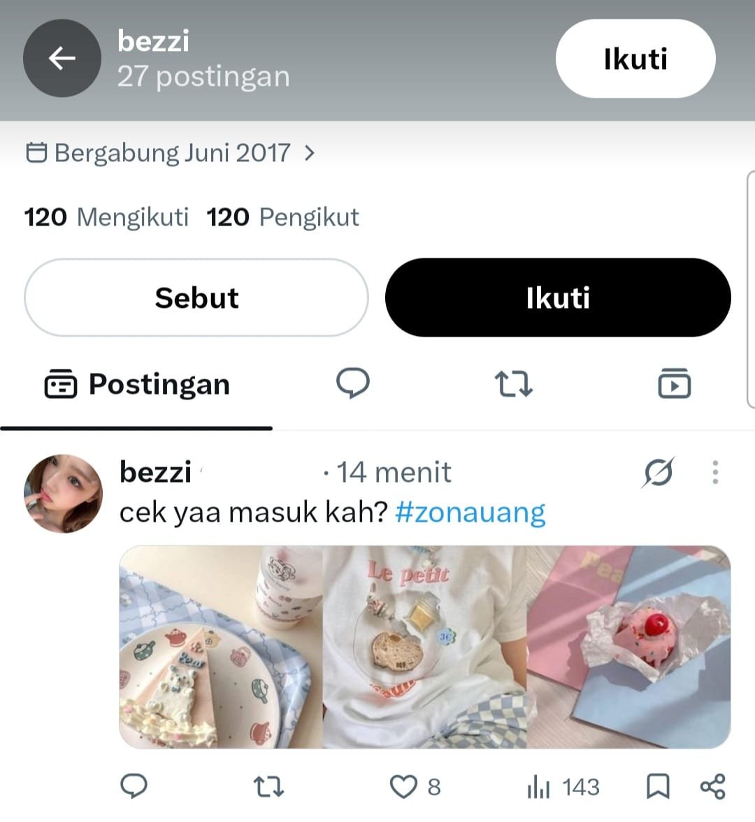 piecryin's tweet photo. ready acc ba f100 masuk ht

୭ masuk mt &amp; ht with pict
୭ verif email only (dom hotmail)
୭ go green
୭ dapet all data
୭ non selective buyer

price : 50k

#zonauang https://t.co/LfYvGuR38p