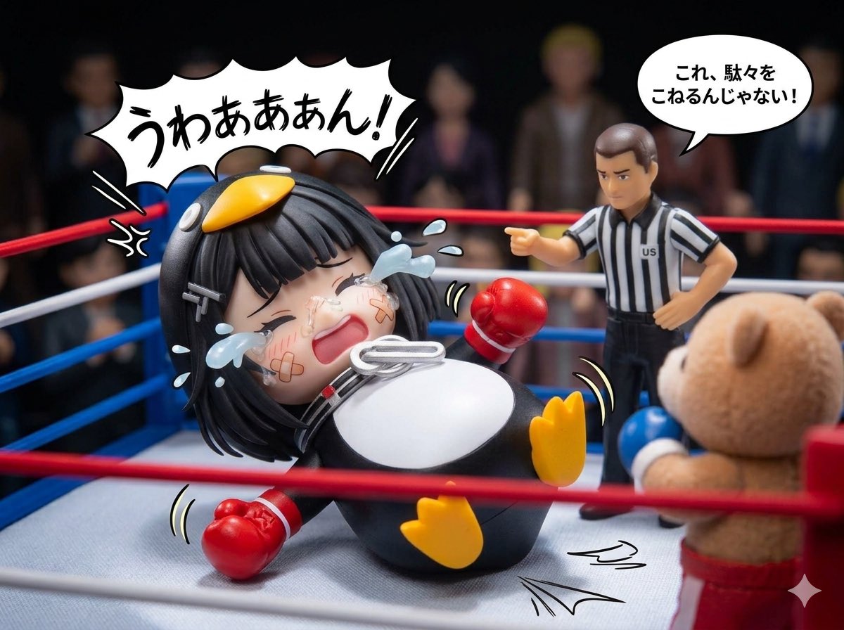 w6mklsm's tweet photo. 害獣はボクシングの試合に出ても雑魚すぎてすぐ負ちゃったwww駄々をこねても結果は変わらないよwww https://t.co/j3vroonPSC