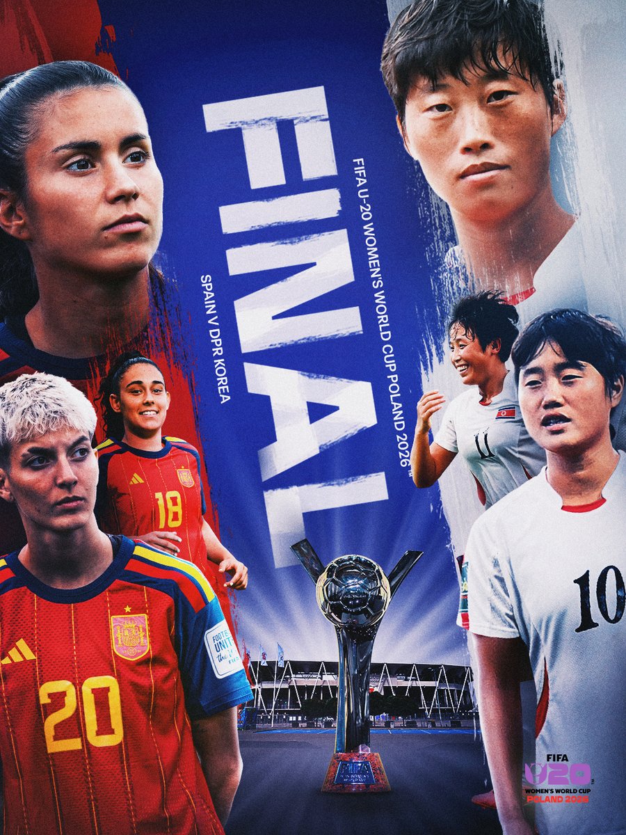 FIFAWWC's tweet photo. The final two. 🤩

#U20WWC https://t.co/kaYFgFA0IP