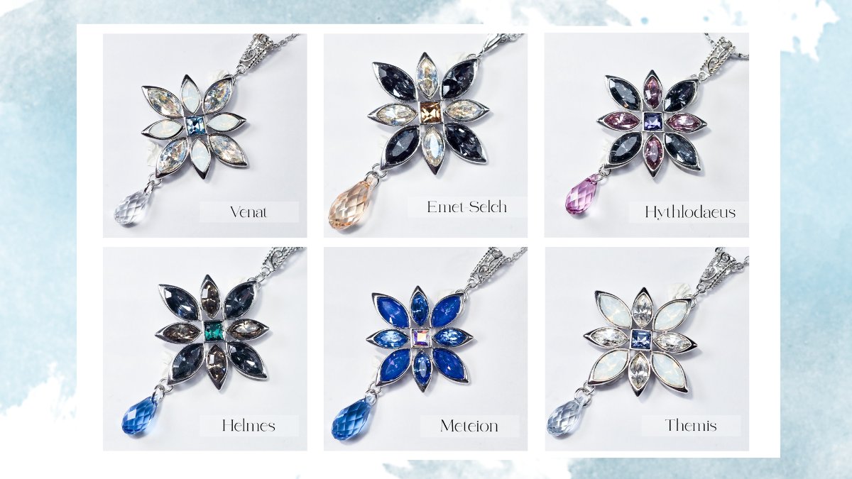 Atelier_Arium's tweet photo. 🎪【頭割り8 お品書き②】🎪
NPCイメージペンダント💎✨

『Crystal Bloom ー花星晶ー』
――“彼、彼女”が歩む物語に咲く、一輪の花。

星の光を宿した小さな結晶が、
一つひとつの想いに触れ、その人の色を宿して花開く。
それぞれの人物から着想を得た色彩のクリスタルを花弁のように組み合わせ、一輪の花を表現しました。
花の下には、きらりと揺れる一粒の雫を。

「その人の色に染まり咲いた花。
その花弁から零れ落ちる、一滴の光。」
そんな小さな物語を込めています。

その人の物語を宿した一輪の花が、
“貴方”のこれからの旅路にも寄り添えますように――。

💎 Crystal Bloom ー花星晶ー
NPCイメージ作品一覧
https://t.co/tIXcmFDEpm

#頭割り8
#頭割り8作品URL
#AtelierArium_お品書き