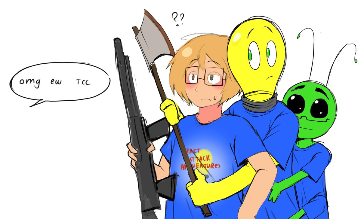 gztbk3's tweet photo. Someone put my art into their TCCslop edit before https://t.co/MfUqBmnDa1