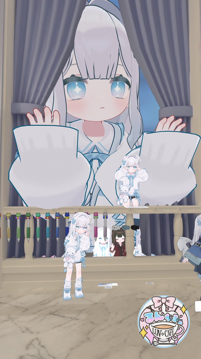 Perutan_vrc's tweet photo. 昨日はるんかふぇのどり〜みんぐないとに行ってきたよ！
ゆめみるちゃんのおっとりとした可愛いさがほんとに良い(*´ω`*)
#るんかふぇ #ゆめみる3D  #くるるんキッズ https://t.co/yotJlrkZUv