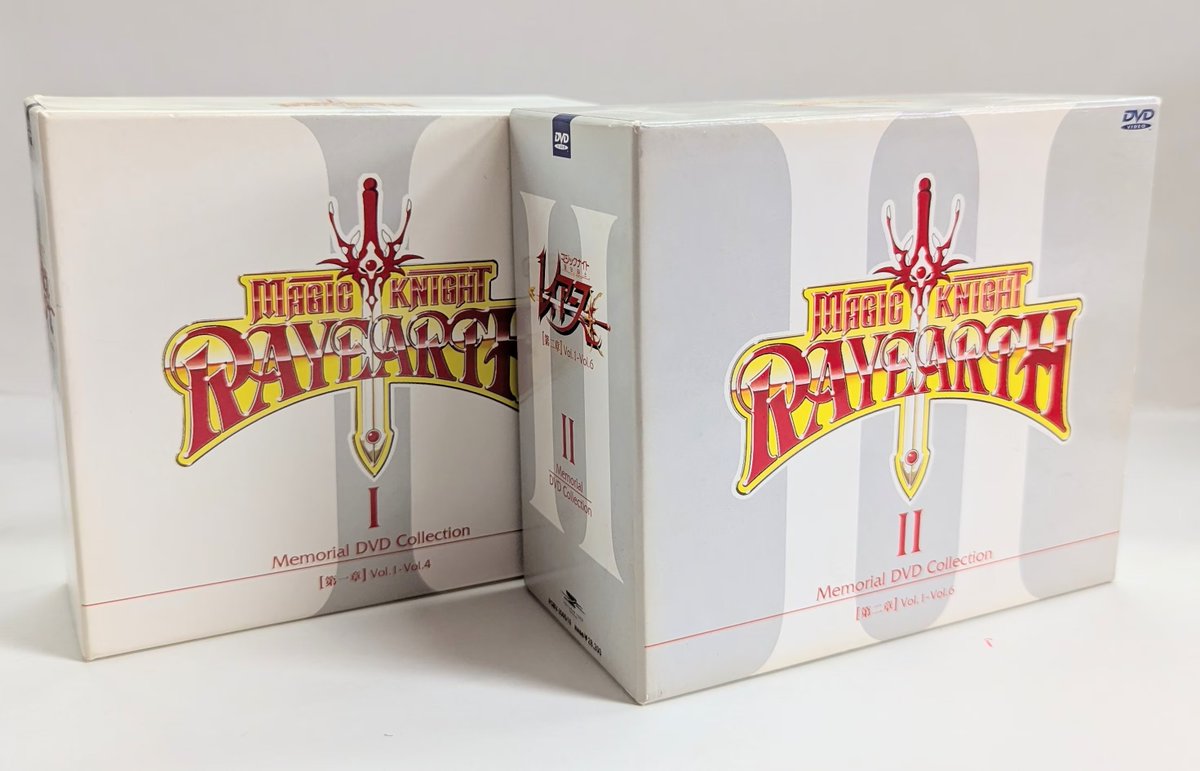 mandarake_spr's tweet photo. 【レディースディスク情報】#ユニバーサルミュージック #アニメ #DVD #CLAMP #魔法騎士レイアース Memorial DVD Collection全2巻通販展開中です🧙♀️通販はコチラ→https://t.co/Vf8ANzjuMV
#モコナ #獅堂光 #龍咲海 #鳳凰寺風
#レイアース #まんだらけ札幌店 https://t.co/VmWFomKFLL