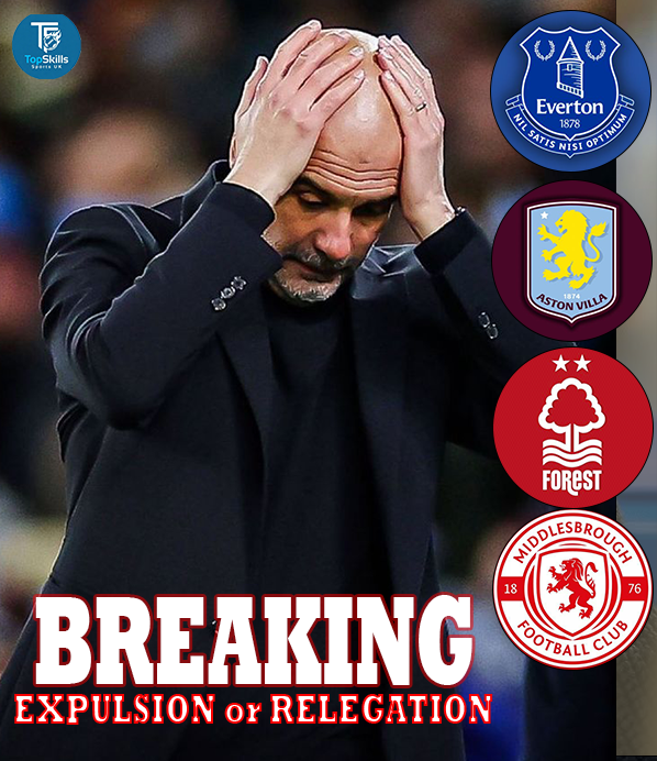 topskillsportuk's tweet photo. 🚨💣 𝐁𝐑𝐄𝐀𝐊𝐈𝐍𝐆: Everton, Nottingham Forest, Fulham, Brighton, Middlesbrough, Leeds and Aston Villa are ready to take the Premier League to court if Manchester City are not punished hard. ⚖️

Here is how those clubs were dealt with:

❌ Everton
— Two PSR breaches
— First hit: 10 points, reduced to 6 on appeal
— Second hit: 2 points
— 8 points gone in total

❌ Nottingham Forest
— One PSR breach
— 4 points deducted
— No fine

💷 Fulham
— Academy and registration breaches
— £75,000 fine
— Six-month academy ban, suspended for a year

💷 Brighton
— Youth development breach
— £20,000 fine plus costs
— Six-month academy ban, suspended for a year

❌ Middlesbrough
— Failed to play a fixture
— 3 points deducted

💷 Crystal Palace
— Late half-time restarts
— £220,000 in fines
— No points deducted

💷 Leeds United
— Nine kick-off and restart breaches
— Fined
— No points deducted

💷 Aston Villa
— Nine kick-off and restart breaches
— Fined
— No points deducted

Points taken so far from this group:
❌ — Everton: 8
❌ — Nottingham Forest: 4
❌ — Middlesbrough: 3

— via @MatchDCentral