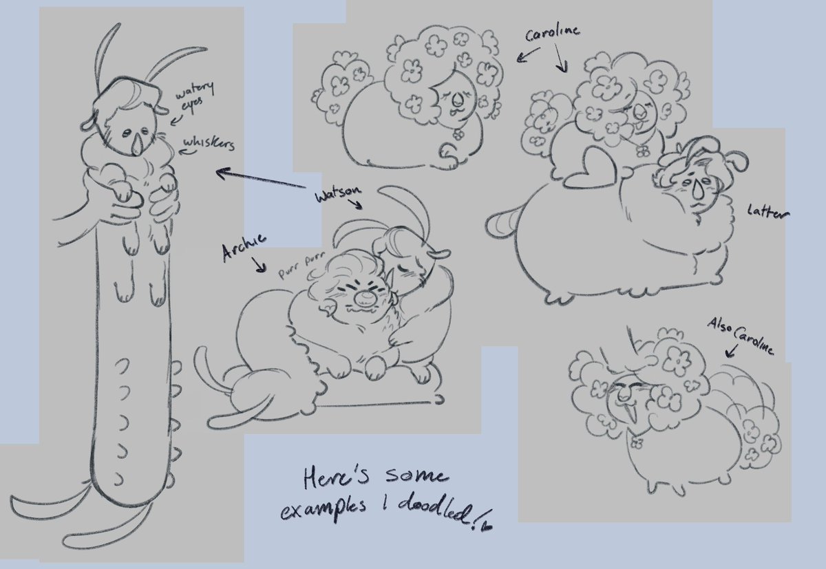 scribblepillar's tweet photo. “I wanna learn how to draw the lil fat catipillar may you teach us how to draw our own lil fatties please”

Okay!! Sorry if this a bit all over the place, idk how to make a tutorial… but just have fun and get creative!! Hope this helps!!! https://t.co/KvovDkAuId