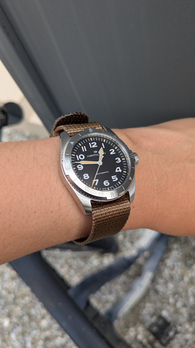 Yestermorrow26's tweet photo. 10月に向けて、通勤用自転車のメンテ完了！
#ハミルトン #HamiltonWatch #khakifield #Expedition https://t.co/UZUQk54QSO