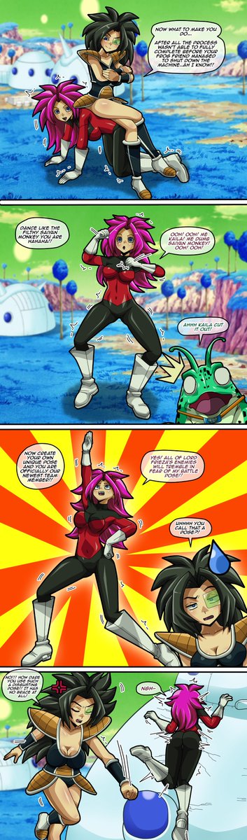 CaiTheSaiyan's tweet photo. Captain Ginyu or Captain Cai - Page 11
Mind controlled Kaila is rejected from Ginyu Force try-out after Ginyu judges her posing ability
#xenoverse #bodyswap #comic #oc https://t.co/0Xrd76gajK
