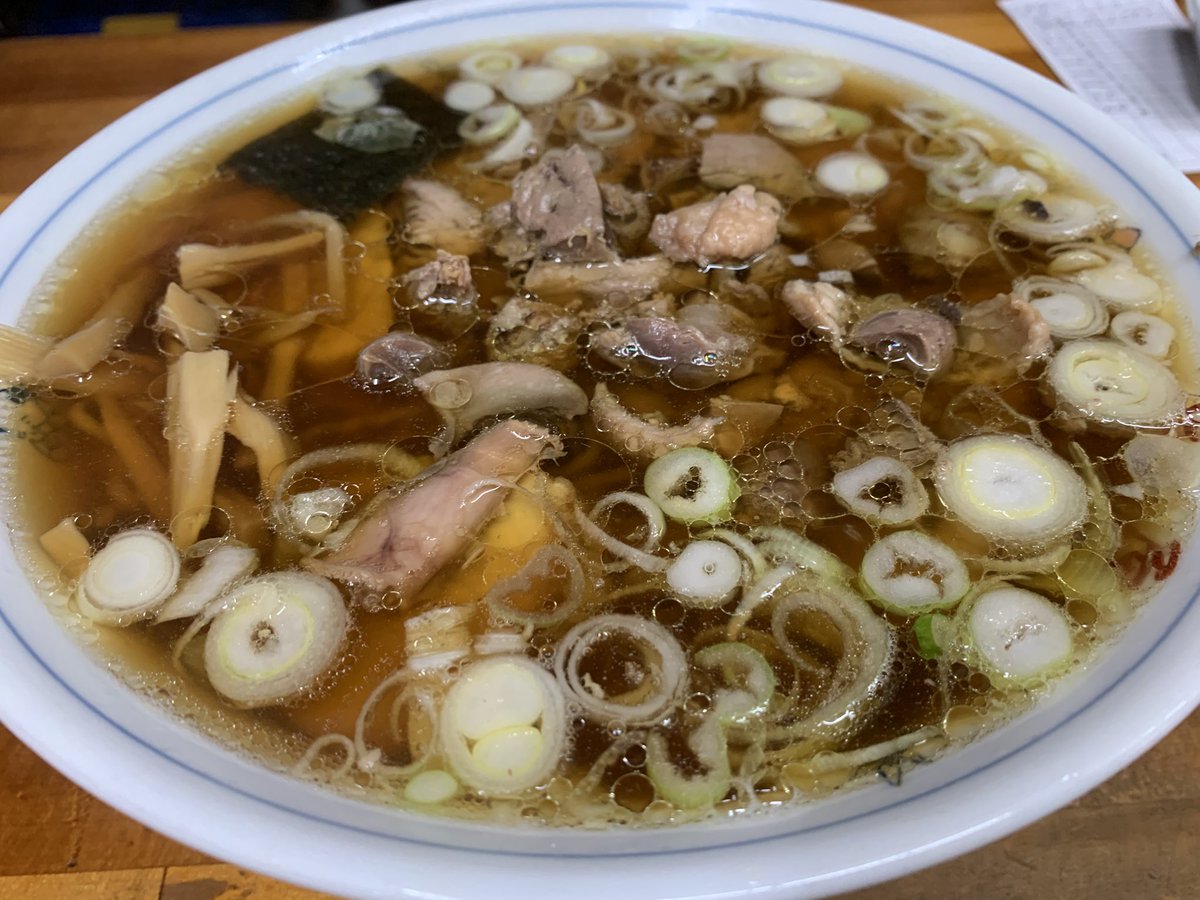 FBthe6thKuma's tweet photo. ふと気づくと新庄に居る事が多い。
もつチャーシュー麺@梅屋 https://t.co/A32kqa4FCT