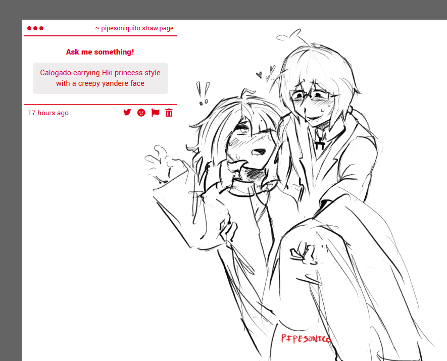 pipesonico's tweet photo. #カロガド #真宵ヘキ
hi https://t.co/nT7FpuKPYp