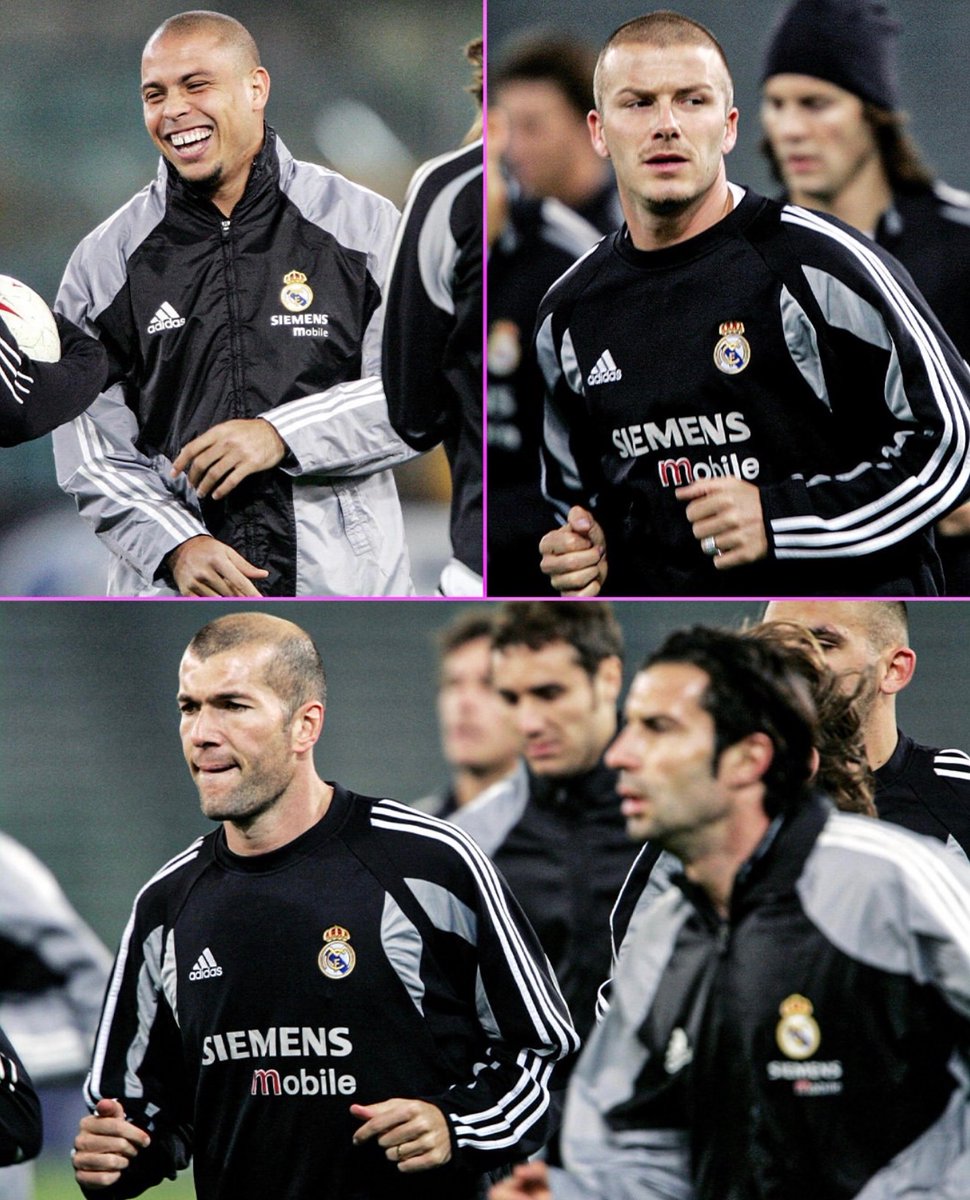 MadridXtra's tweet photo. Real Madrid training, 2004. 😮‍💨🔙 https://t.co/HNBzxdh1vm