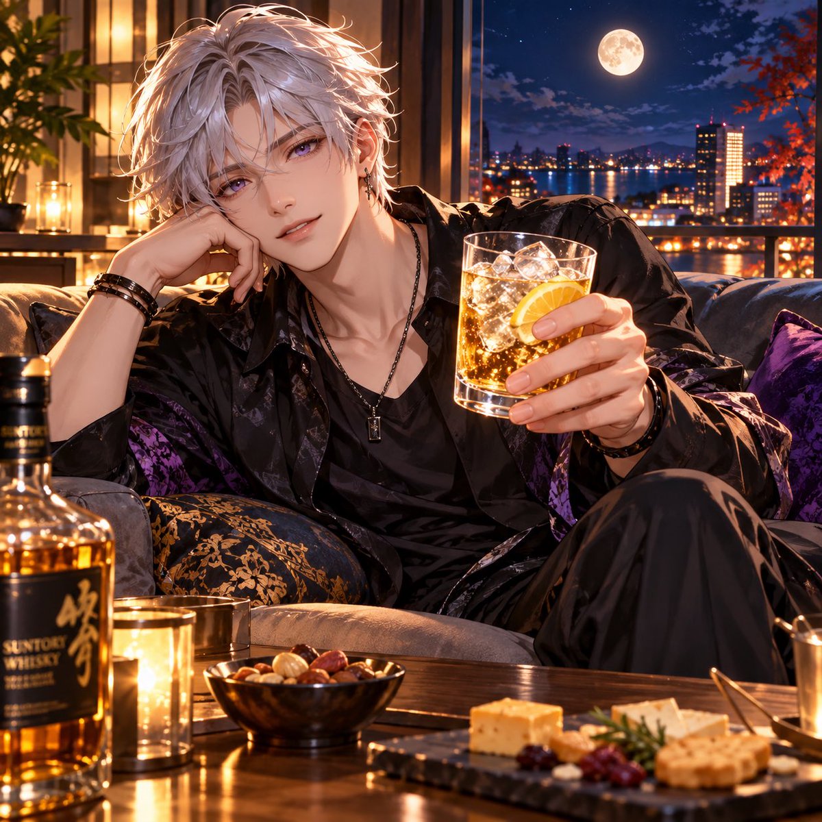 sio7056's tweet photo. みんなー、お疲れさまー！😊
今夜はハイボールで乾杯〜🥃✨
レモンを添えた爽やかな一���と、
チーズとナッツをつまみながら😋🧀🥜
夜景を眺めながら、ゆっくり晩酌タイム🌙✨
今日も1日お疲れさまでした😊
ゆっくり夜を過ごそうね🌙✨
明日も素敵な1日になりますように😊

#ハイボール
#晩酌 https://t.co/uhsRYzpxfS