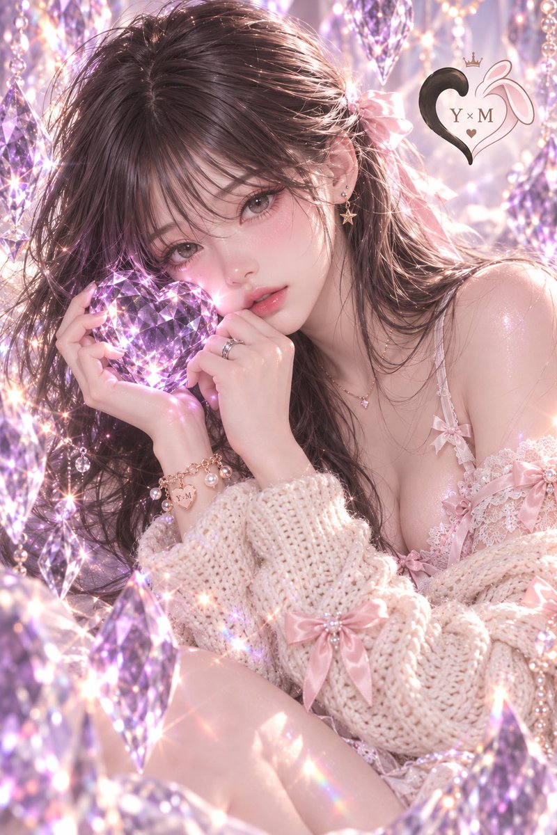 miluxyan's tweet photo. 《紫晶夢境》💜✨

把一點心事藏進紫水晶裡，
剩下的，就讓光替我說。

閃亮亮的，超喜歡🤩 https://t.co/s1j1g9Q5lL