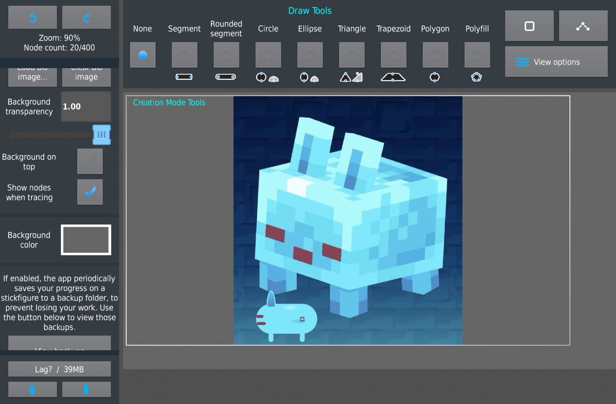 Handydan414650's tweet photo. The BLUB ON STICK NODES!

#minecraftㅤ https://t.co/ZCwInon2he