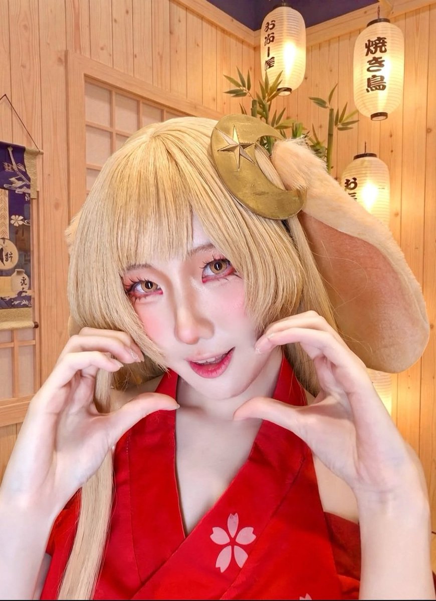 Mmajimee's tweet photo. 🐰⭐️💌

#kaguyacoaplay #คางุยะ #kaguya #cosmicprincesskaguya #cosplayth https://t.co/SzXFqZbthr