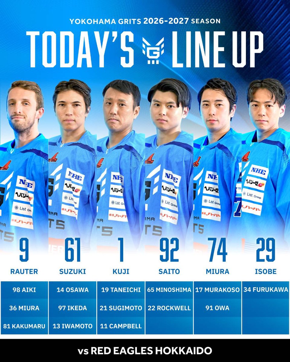 yokohama_grits's tweet photo. ◢◤ TODAY’s LINE UP ◢◤

#THEGRITTIESTGRITS
#横浜GRITS https://t.co/DMiEYI4Rat