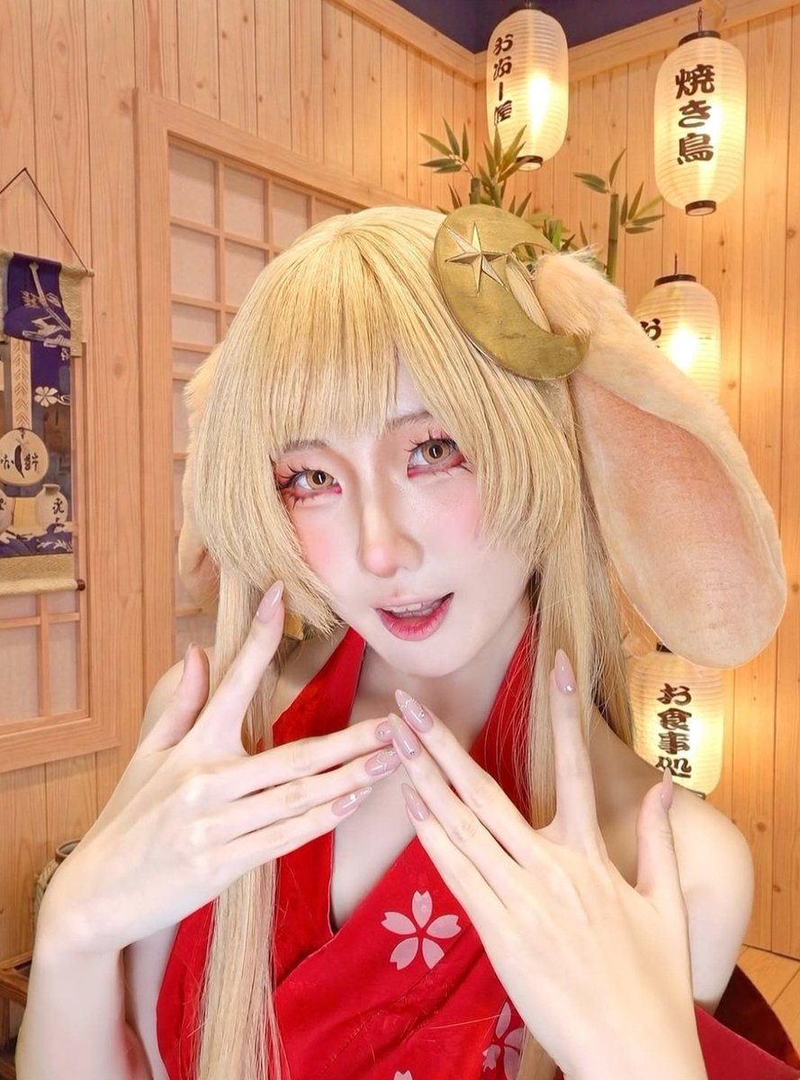 Mmajimee's tweet photo. 🐰⭐️💌

#kaguyacoaplay #คางุยะ #kaguya #cosmicprincesskaguya #cosplayth https://t.co/SzXFqZbthr