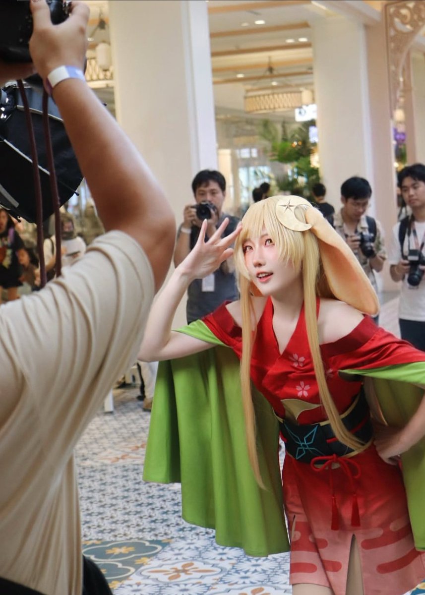 Mmajimee's tweet photo. 🐰⭐️💌

#kaguyacoaplay #คางุยะ #kaguya #cosmicprincesskaguya #cosplayth https://t.co/SzXFqZbthr