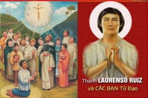 densoiconbuoc's tweet photo. Ngày 28/09 Thánh Laurensô Ruiz Tử đạo.
Ngày lễ hôm nay dành để tôn kính một nam giáo dân gốc người Philippin,thánh Laurensô Ruiz và 15 người bạn đã tử vì đạo để minh chứng đức tin tại Nagasaki, Nhật Bản, vào năm 1637.Sinh tại thành phố Manila,Laurensô lập..... https://t.co/6QACRjgpWE