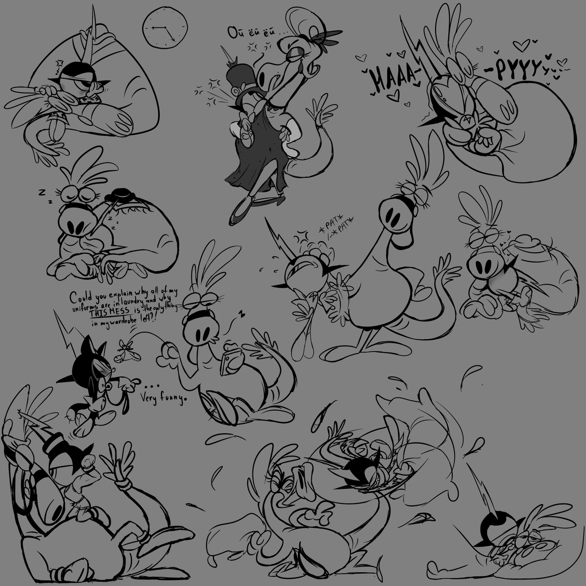 inveekay's tweet photo. Sillies:)
(In case you want to take a closer look go to comms)
#wanderoveryonder https://t.co/tevWuAfTj5