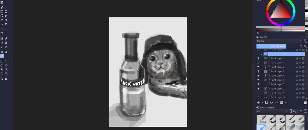 Mauvespectre's tweet photo. Another WIP, been busy so wont be posting for a while #artㅤㅤㅤㅤ #digitalartㅤ #CatArt https://t.co/Gq8LlKB19O