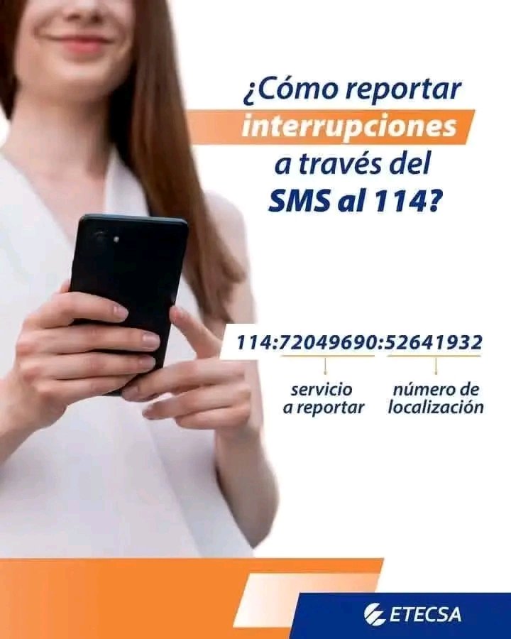 Mlopez_1968's tweet photo. 💡Recuerde! Ud. puede reportar una avería de la telefonía fija y nauta hogar a través de un SMS gratuito tal como muestra la imagen 👇
También lo puede realizar a través de #ServiciosEnLinea. https://t.co/CFer3tpV8a