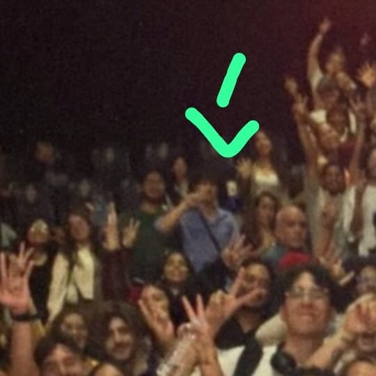 Diegucchiireal's tweet photo. @FairlyGab GRACIAS POR LA FOTO (Me dio pena acercarme JAJAAJ) https://t.co/lAuZvI65vR