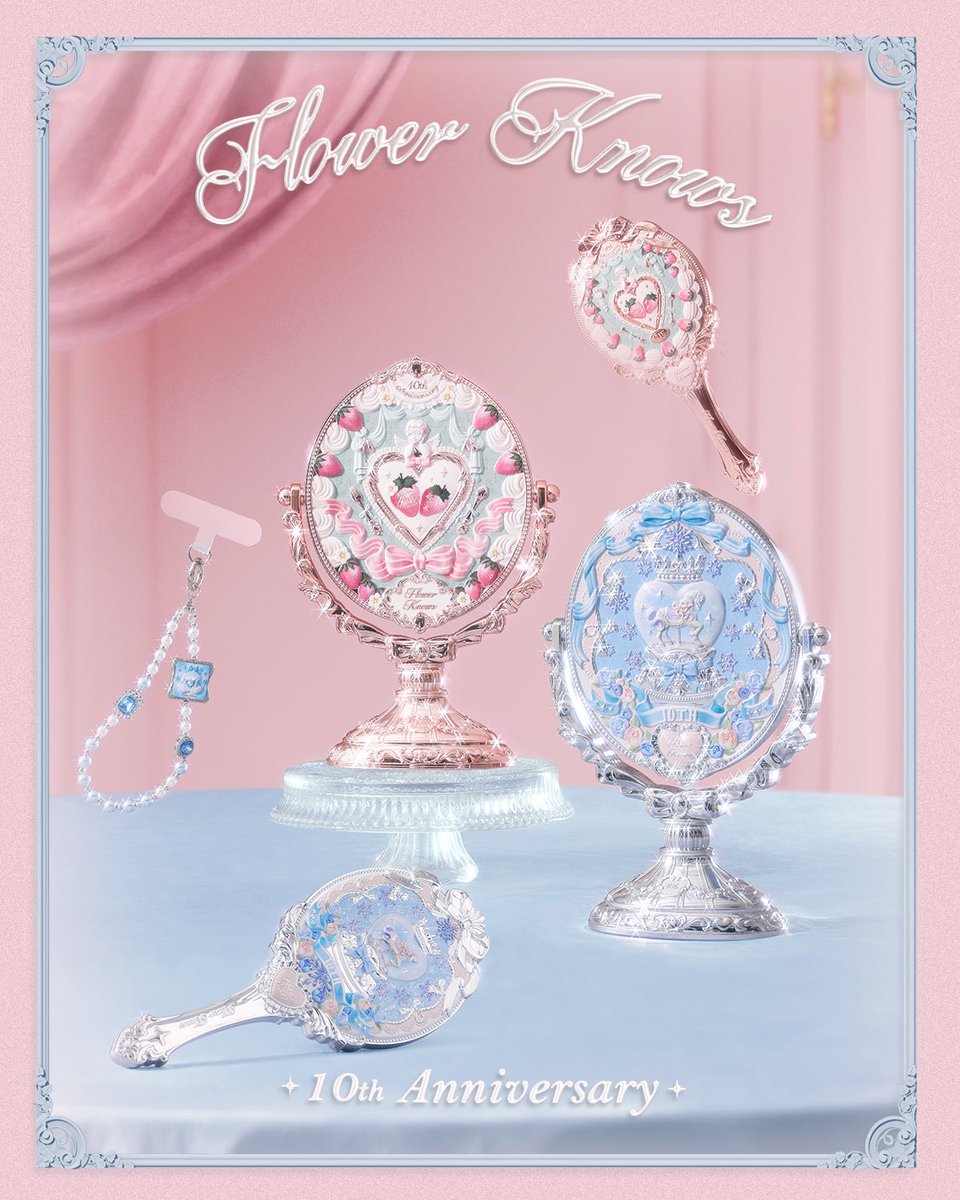 flowerknows_jp's tweet photo. 🎂 Flower Knows 10th Anniversary 🎀

10周年を迎えました♡

いつも応援してくださる皆さま、
本当にありがとうございます💖

これからもたくさんの「かわいい」と
素敵な瞬間を一緒に楽しんでいけますように✨

#フラワーノーズ #flowerknows 
#フラワーノーズ10周年 https://t.co/OC12F6XBsc
