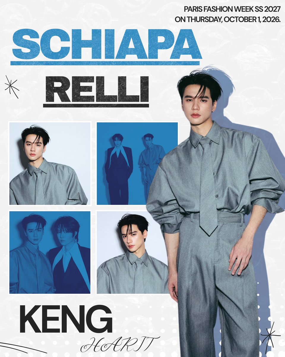 Asm_eyeDS's tweet photo. เริ่มเดินเท้าไปปารีสกันทุกคนนน 

#KengNamping
#nampingster #KengHarit 
#Schiaparelli #PFW
@Schiaparelli https://t.co/So9PEkkLNH