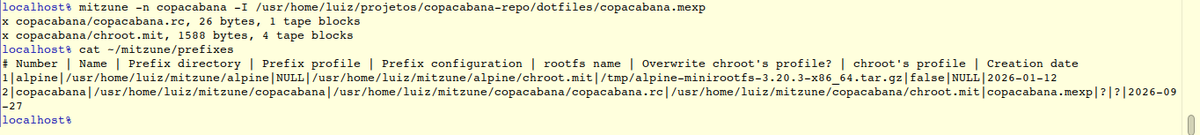 the_takusuman's tweet photo. Resolvi voltar a mexer na Mitzune para uso no @pindorama_prj Copacabana Linux, e eu implementei a função de importar prefixo de forma minimamente decente.
Sim, isso podia ter sido feito em meia-hora em 2021. https://t.co/LGGbOJO5Ss