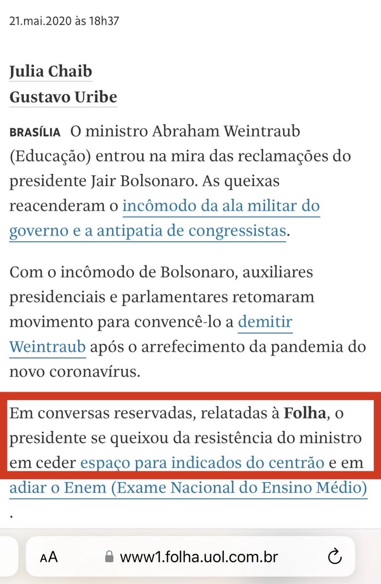 sandrabrasilia's tweet photo. Abraham Weintraub foi o ÚNICO ministro da história desta república imunda de deodoro a fiscalizar, rigorosamente, todos os contratos e programas de sua Pasta. O ÚNICO! Este foi o 1º motivo pelo qual pessoas dos 3 Poderes quiseram e exigiram sua saída.
Sabendo o quão mau seria ao país a entrada da desgraça do centrão, fez de tudo pra impedir. Este foi o 2º motivo de sua saida, pois os políticos centristas queriam mamar nas tetas do Estado e ele era a pedra dos sapatos deles.

#AbrahamWeintraub
#QuemTemValorNaoTemPreco 
#FarolDaLiberdade