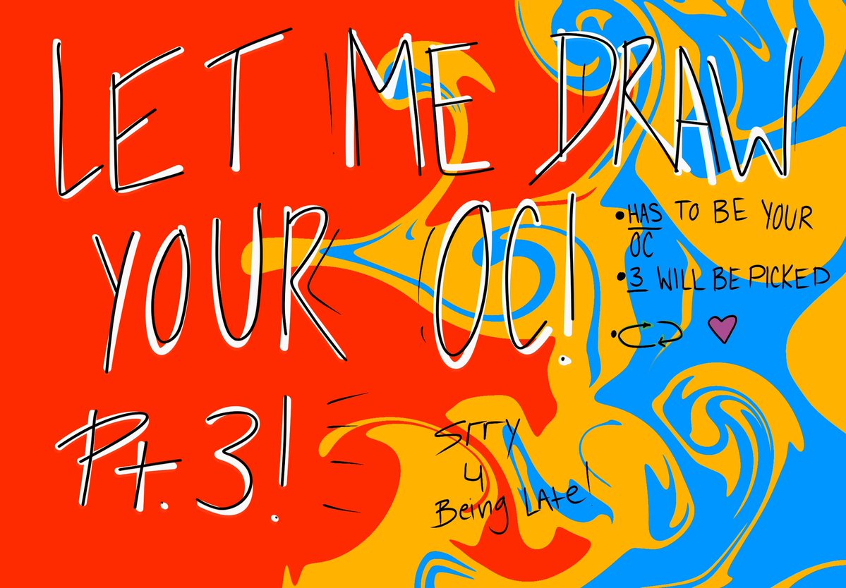 wrenagade22's tweet photo. PT 3!! SRRY I AM LATE! I AM WORKING AND HAVE LIMITED TIME!! 
•3 will be selected! 
•You guys know the drill SEND MEH YOUR OCS!! >:3 

If you are picked please post and share! 
⬆️⬆️⬆️

#fypシ゚viral #furryartㅤㅤㅤ https://t.co/4IGcOQmKwn
