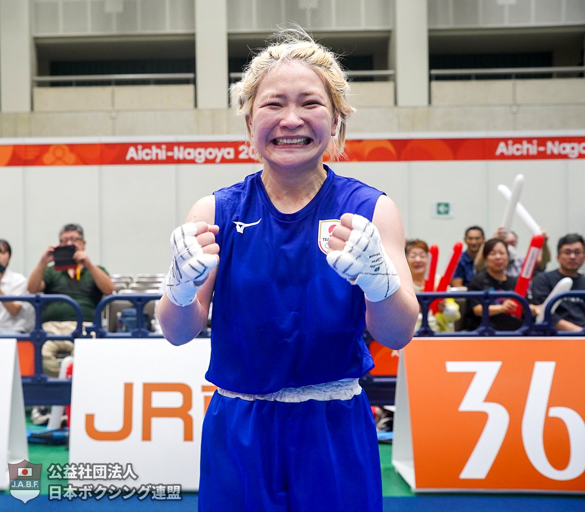 Jabf_revival's tweet photo. 🥊 表彰台入り確定！
第20回アジア競技大会
（2026／愛知・名古屋）

【女子54㎏級・準々決勝】
🇯🇵 並木月海（株式会社マツキヨココカラ＆カンパニー）
vs HUANG Hsiao-wen選手
（中華台北＝東京2020銅、世界選手権・金3個）

判定3-0でポイント勝ち
東京2020メダリスト対決を制しました。
 #TEAMJAPAN https://t.co/T3Cq900eg4
