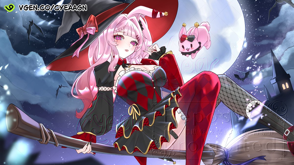 CyeaAgn's tweet photo. Halloween Witch YCH for @ZzzSunari
Thank you so much for commissioning me! (⁠♡⁠ω⁠♡⁠ ⁠) ❤️

#vgenopen #vgencomm #artmoots https://t.co/Geth5PLE4C