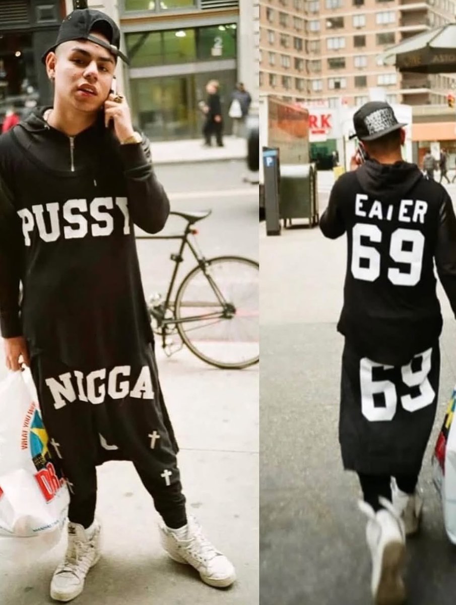 TheSCEra's tweet photo. 6ix9ine’s clothing brand before the fame (2014) https://t.co/rAwxuAzezX