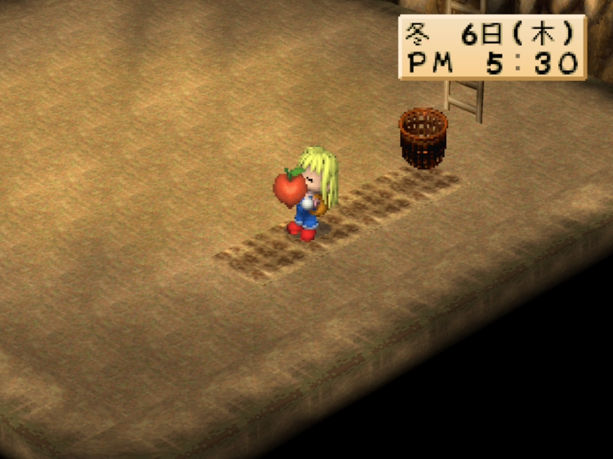 843GAMEroom's tweet photo. 配信外での出来事②

湖の鉱石場���力の木の実と謎の石板を見つけたよ

そして…
⛄が降るよ！！

ということで犬レース(10日)前まで進めたかったですが急遽変更。続きは８日～

マキクミコは大雪でどうなるか心配です..
でもコロボックルにお世話を頼んであるの

#牧場物語ハーベストムーンforガール https://t.co/qnQmyGNEa2