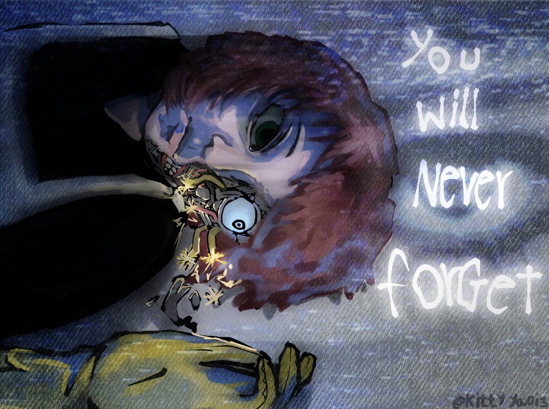 duckthebat's tweet photo. Wow, very well play mr jmw  ( i also did this one a while back now it looks like a foreshadowing lol) #nqh #notquitehuman #deckard #fanartㅤㅤㅤㅤ @jmwFILMS_YT happy birthday! https://t.co/Kr30bXFiuo