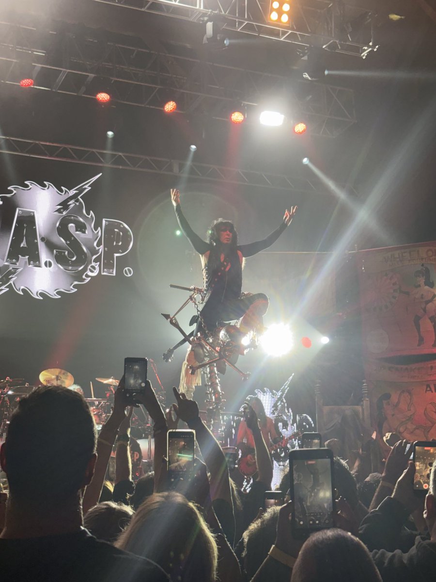 MetalMelissa27's tweet photo. WASP &amp; KK’s Priest in Jim Thorpe tonight! Epic show 🤘🏻 https://t.co/TxWHmoDaAD